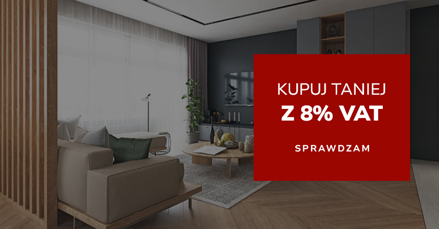podłoga z montażem 8%